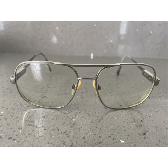 Safilo Elasta 3005/P Eyeglasses Frames ONLY Italy 56-16-140 Vintage aviator - Picture 1 of 15
